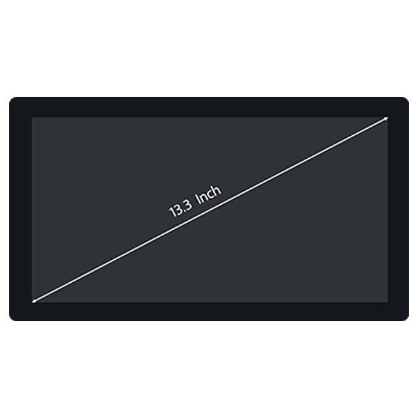 13.3 လက်မ Open-Frame Touchscreen Monitor